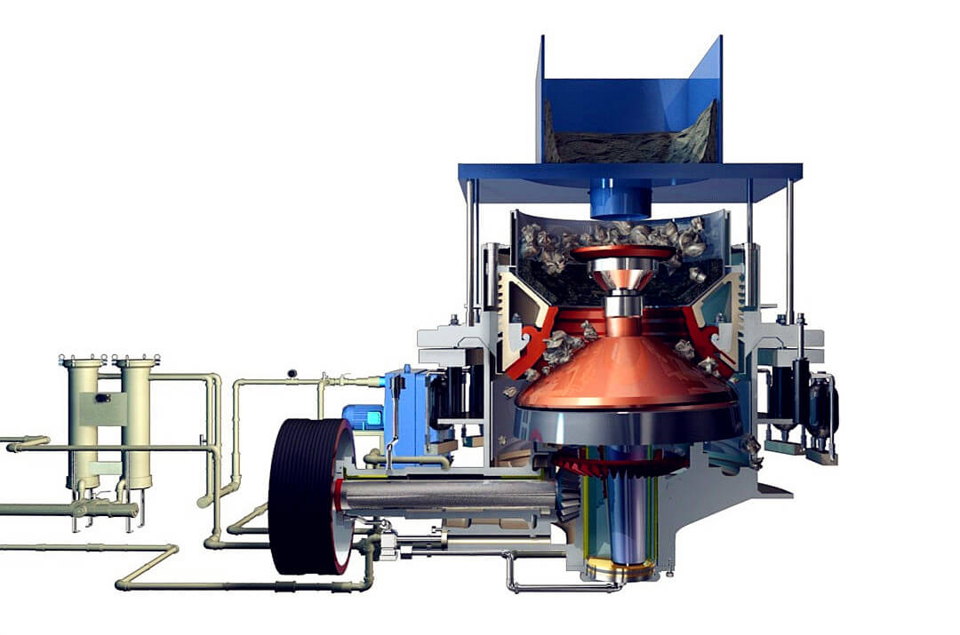 Wear & Spare Parts Cone Crusher Structure
