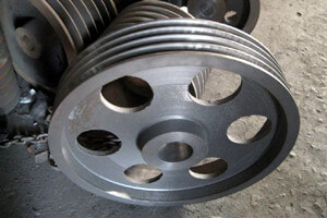 Wear & Spare Parts Jaw Crusher In Stock Wheel